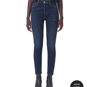 Agolde niko high rise slim